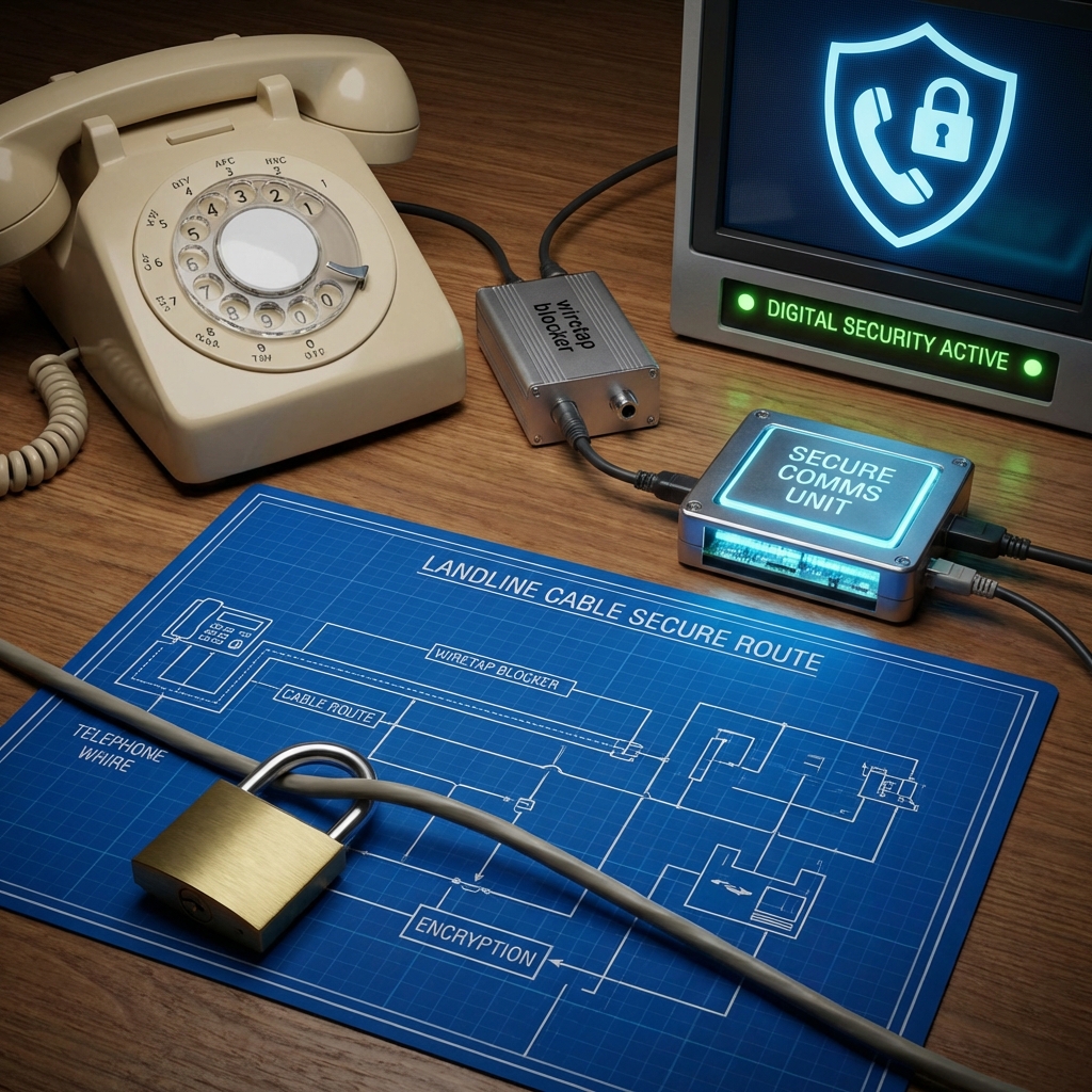 Средства
противодействия перехвату электрических сигналов в телефонных линиях